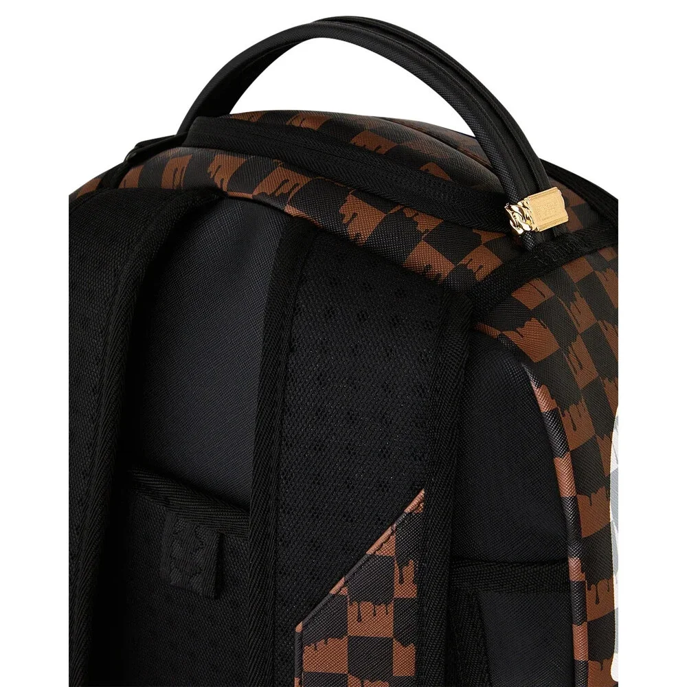 Sprayground Paris Fang Backpack Unisex One Size Brown Shoulder Strap SPR322